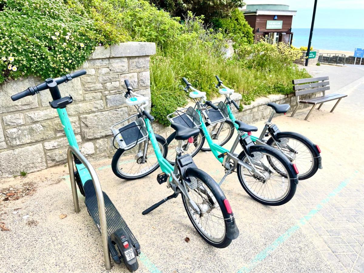 Sea View Family Stay By Beach Gym & Parking Bournemouth Exterior foto