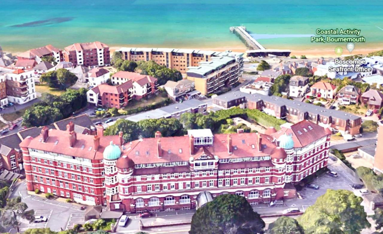 Sea View Family Stay By Beach Gym & Parking Bournemouth Exterior foto