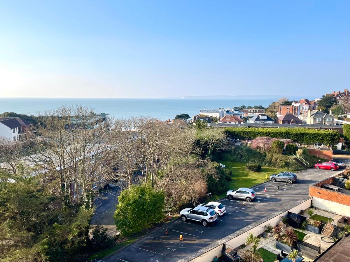 Sea View Family Stay By Beach Gym & Parking Bournemouth Exterior foto